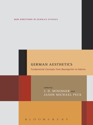 cover image of German Aesthetics